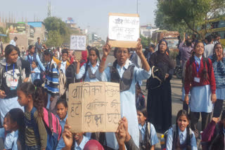 Protest of Merging Schools