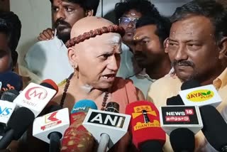 The Madurai Adheenam chief speaks to the media