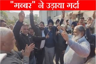 Haryana Transport Minister Anil Vij danced with the newly elected Mandal Pradhans in Ambala Watch Video