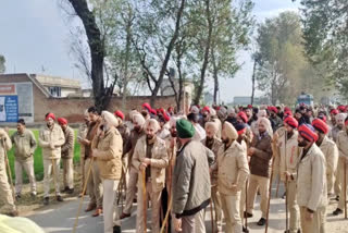 farmers and police Clash in Punjab