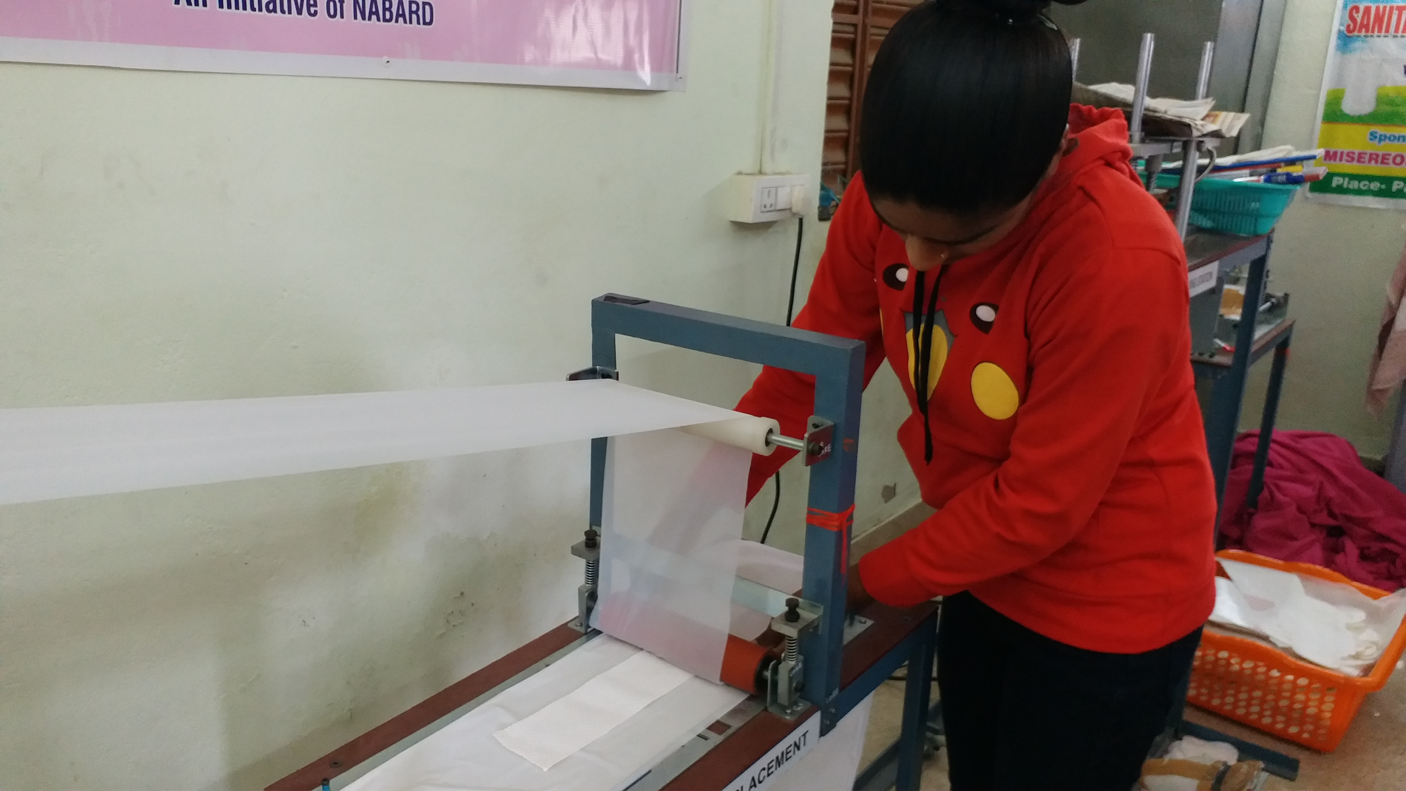 sanitary pads making in Gaya