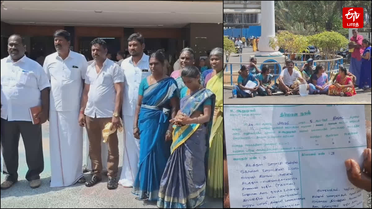 kadathur public and panchayat president protest against tasmac