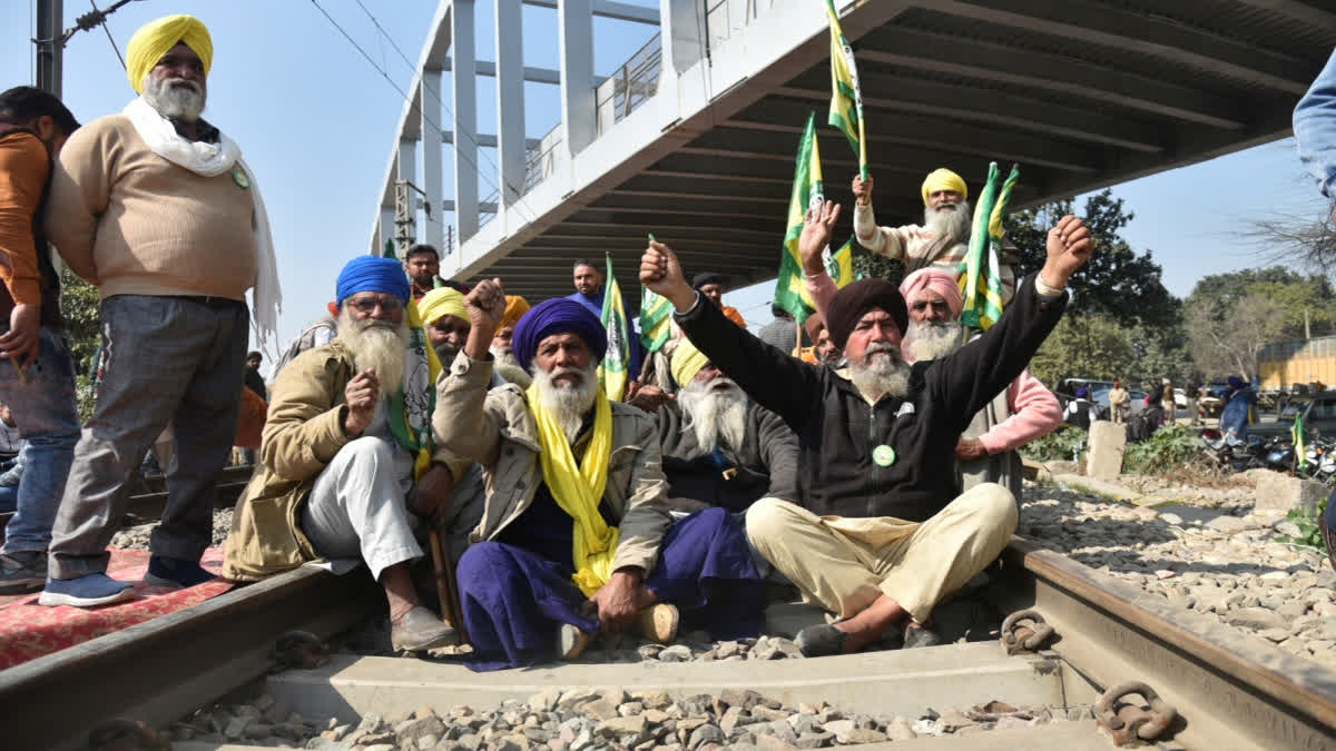 Haryana Police on Tuesday asked its Punjab counterparts to seize bulldozers which they say protesting farmers from Punjab have brought with them as they plan to resume their 'Delhi Chalo' from the interstate border.