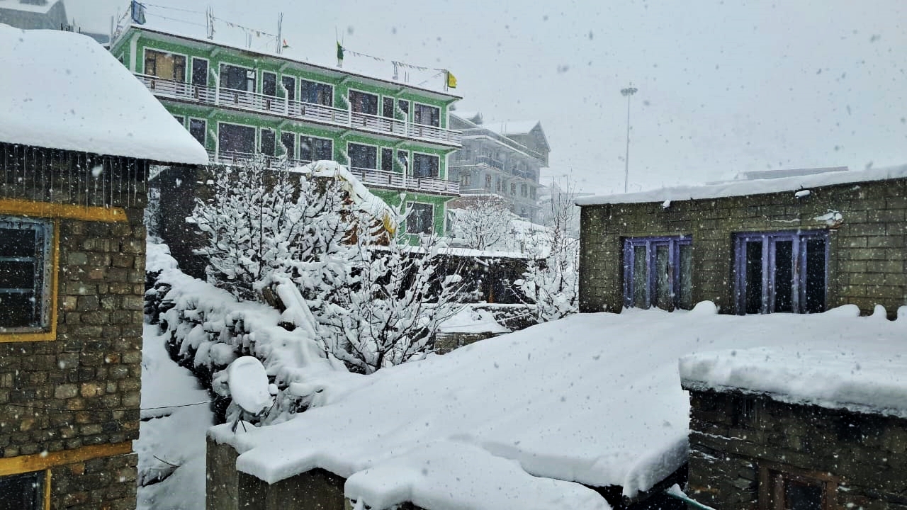 Rain-Snowfall Red Alert in Himachal