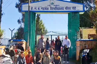 Pauri Student Protest