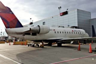 Endeavor Air  Fire in Flight  Toronto  ടൊറൻ്റോ  വിമാനത്തിൽ തീ