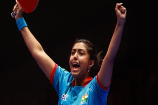 Indian women beat Spain 3-2 in the World Table Tennis Championship.