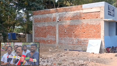 Elementary school running under a tree for six months near kumbakonam