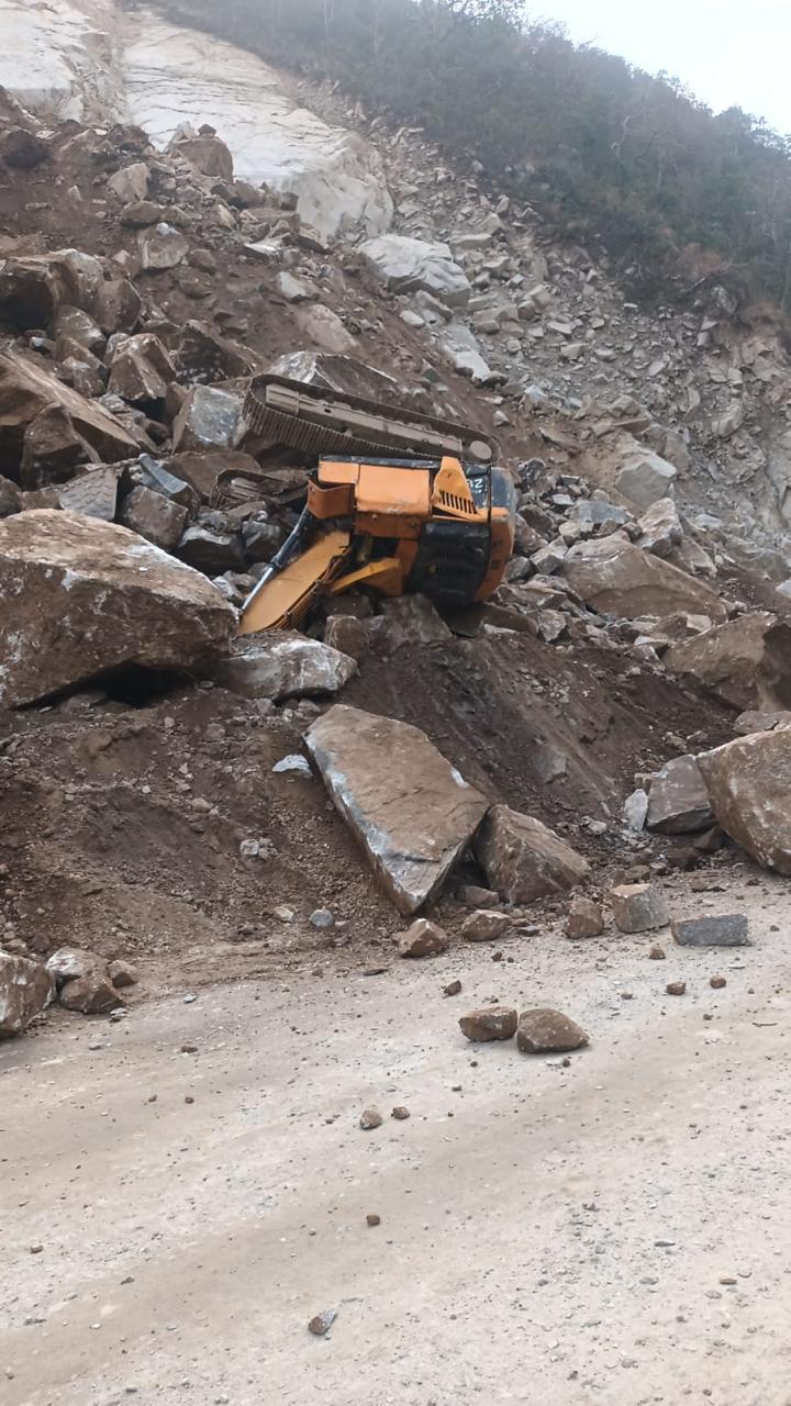 Chandigarh Manali NH Landslide