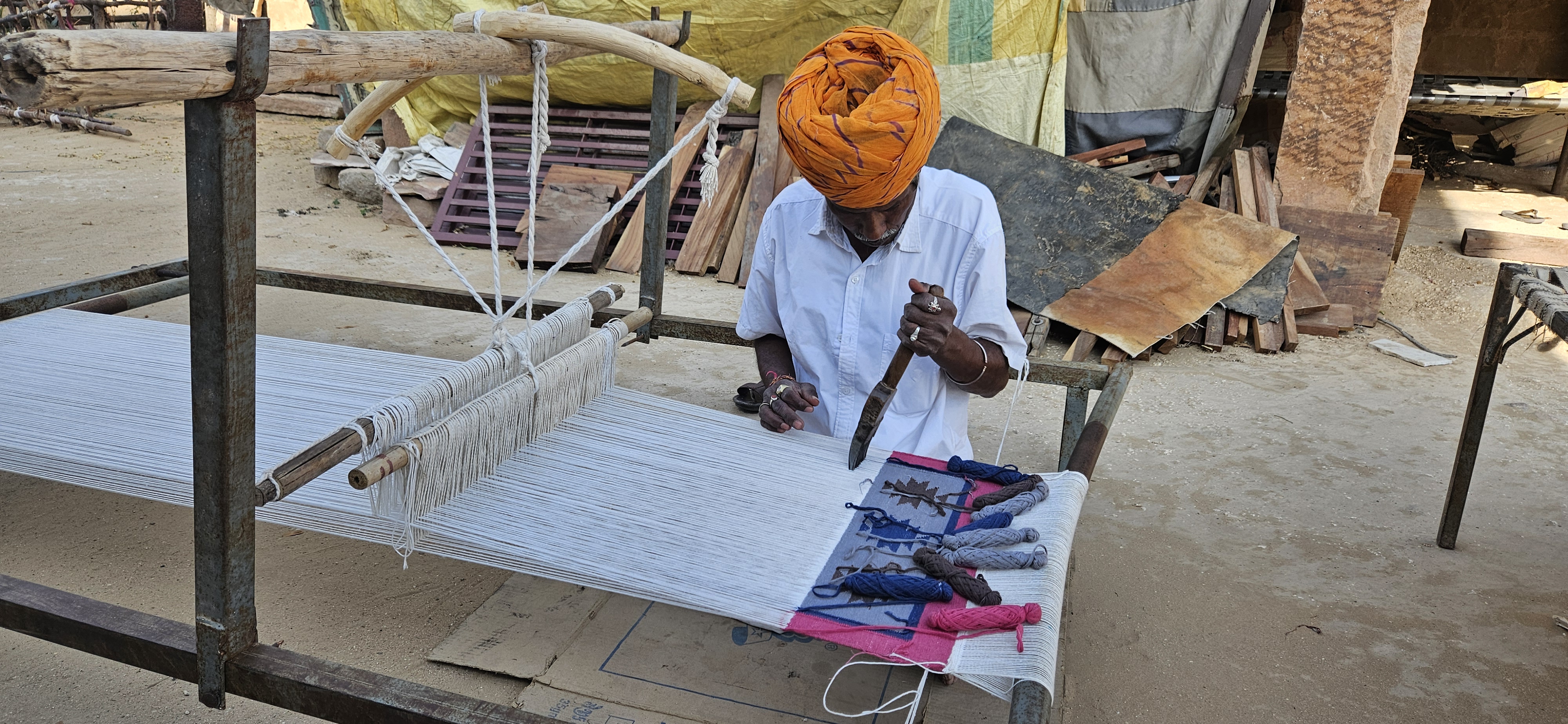 Brokers ruined Jodhpur Panja carpet business