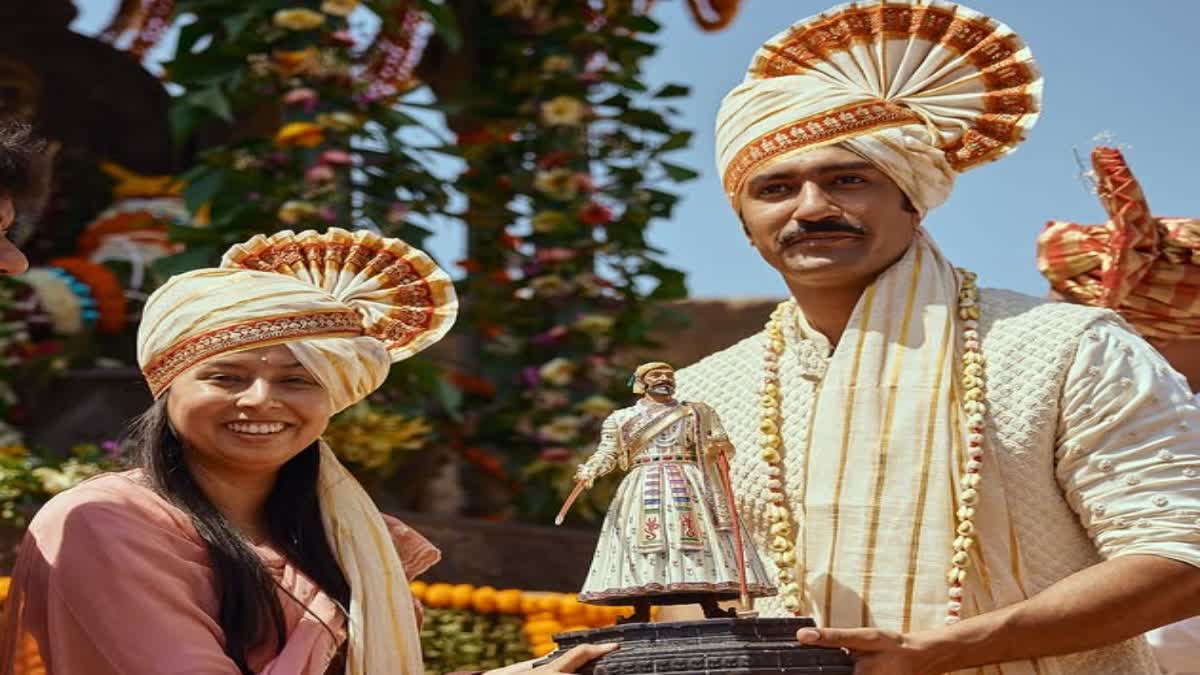 vicky kaushal and Aditi Sunil Tatkare