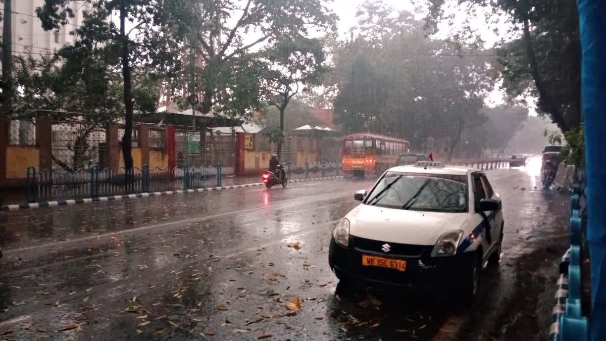 HEAVY RAINFALL IN KOLKATA