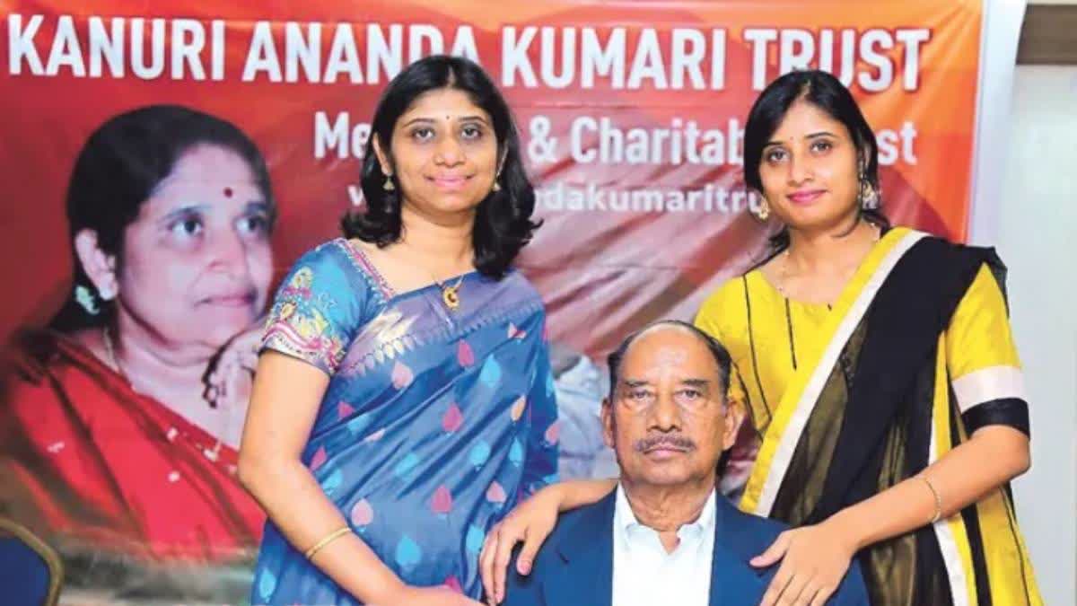 Dr Yalamanchili Aparna with her family.