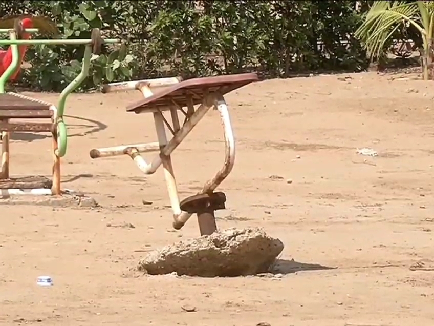 SACRED CHAKRATIRTH BEACH NEGLECTED