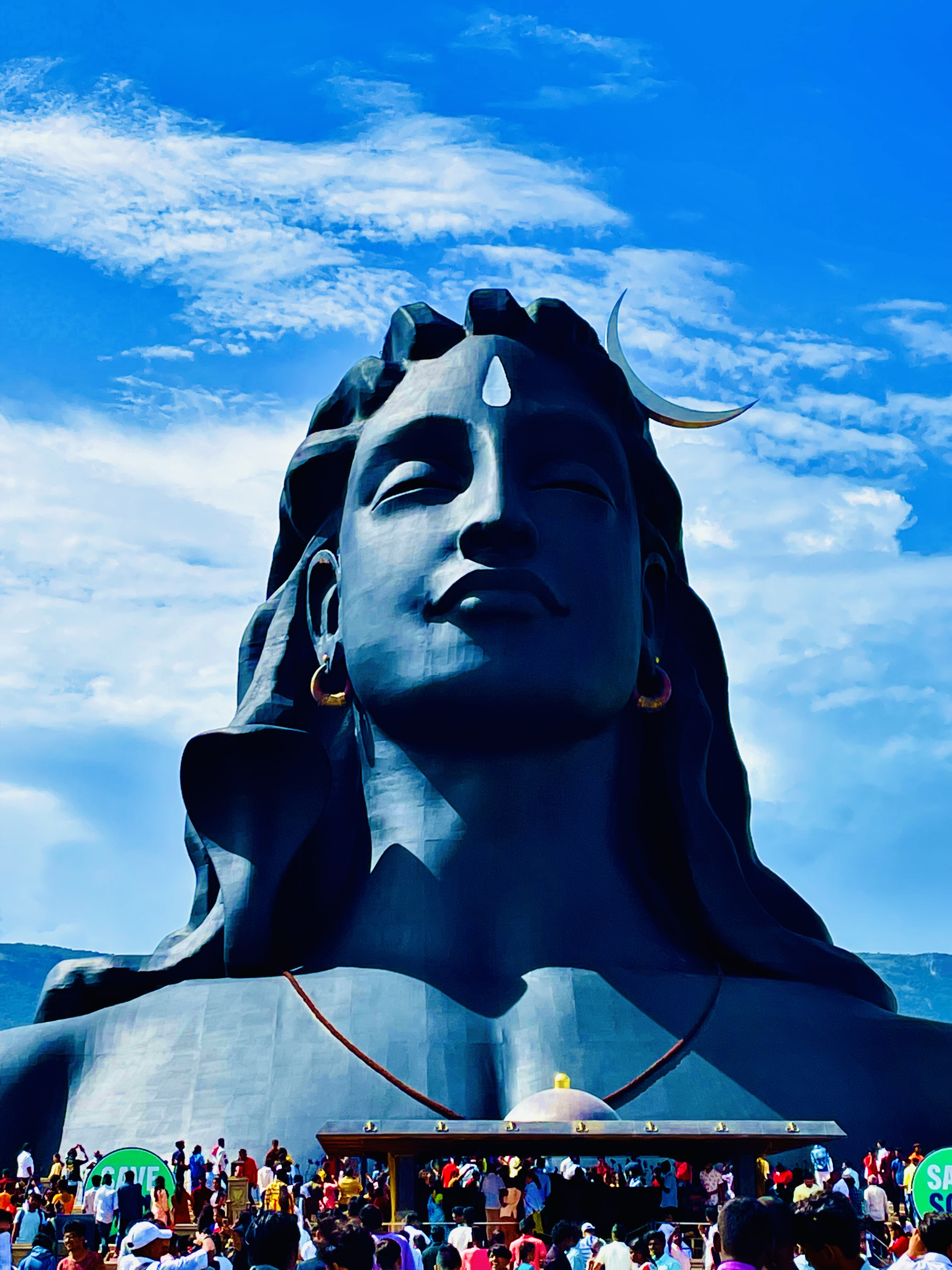 Adiyogi Shiva statue