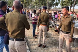 Bike collided with pipeline in Singrauli