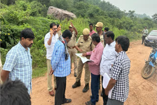 Survey in Sajjala Lands