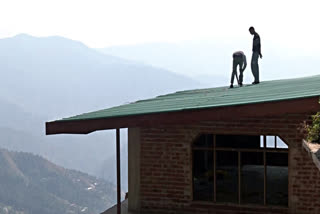 Sanjauli Mosque committee begins demolition after the Himachal Waqf Board granted permission for the partial demolition of the Sanjauli Mosque following a court order from the Shimla Municipal Corporation, in Shimla on Monday.