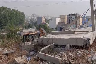 Hydra Demolition At Parikicheruvu