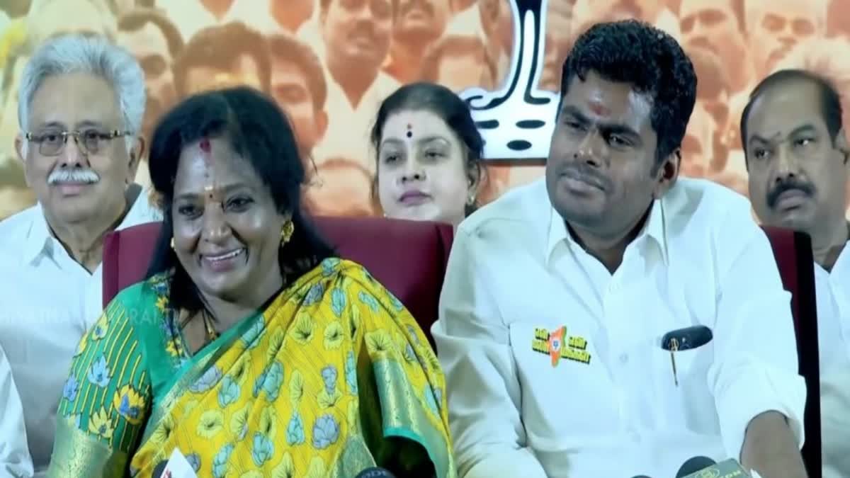 Tamilisai Soundararajan joined BJP