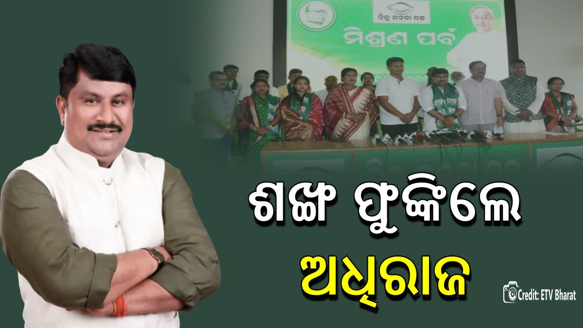 Adhiraj Panigrahi Joins BJD