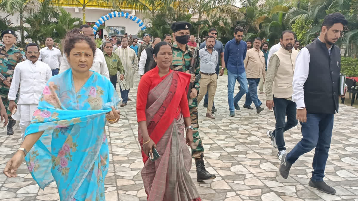 Kalpana Soren visits Giridih