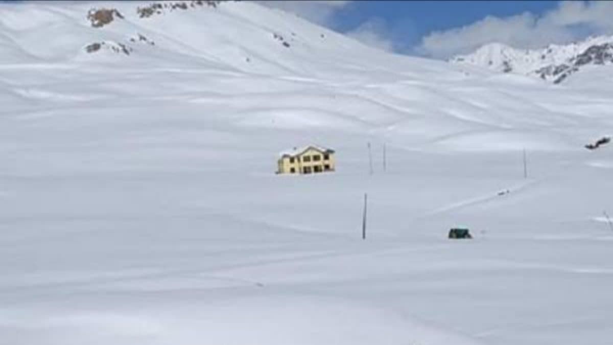 The world's highest polling station at tashigang in Himachal Pradesh