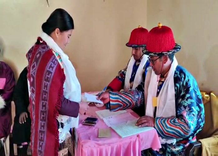 World highest polling station Tashigang