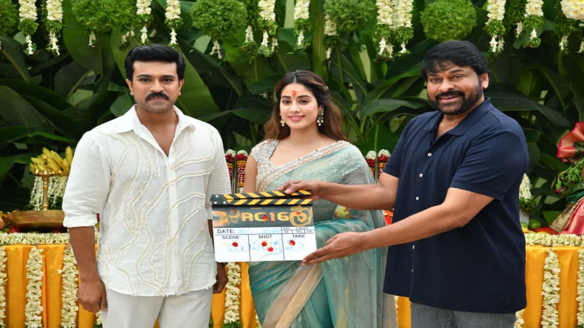 Ram charan  Ram Charan New Movie  Buchi Babu Sana Movie  RC16 Pooja Ceremony