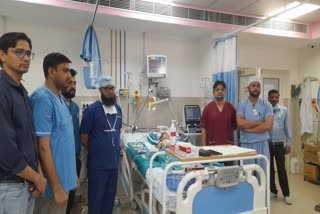 A successful operation by stopping the heartbeat of a two-and-a-half-year-old child in AMU