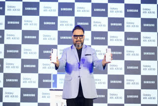 SamusnSamsung Galaxy A55 5G Launched in Indiag