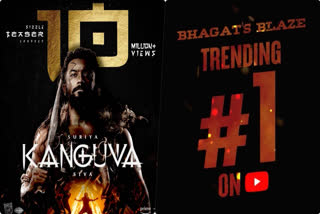 Bhagat’s Blaze, Kanguva Teasers Trend 24 Hrs After Release; Fans Go Berserk