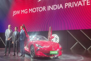 JSW MG Motor India first car