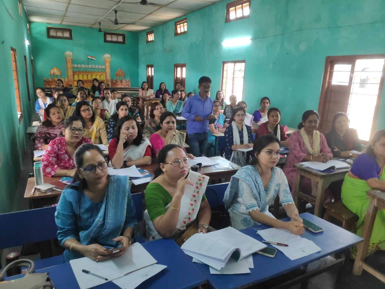 First phase of training for officers and employees in charge of polling in Bishwanath has been completed