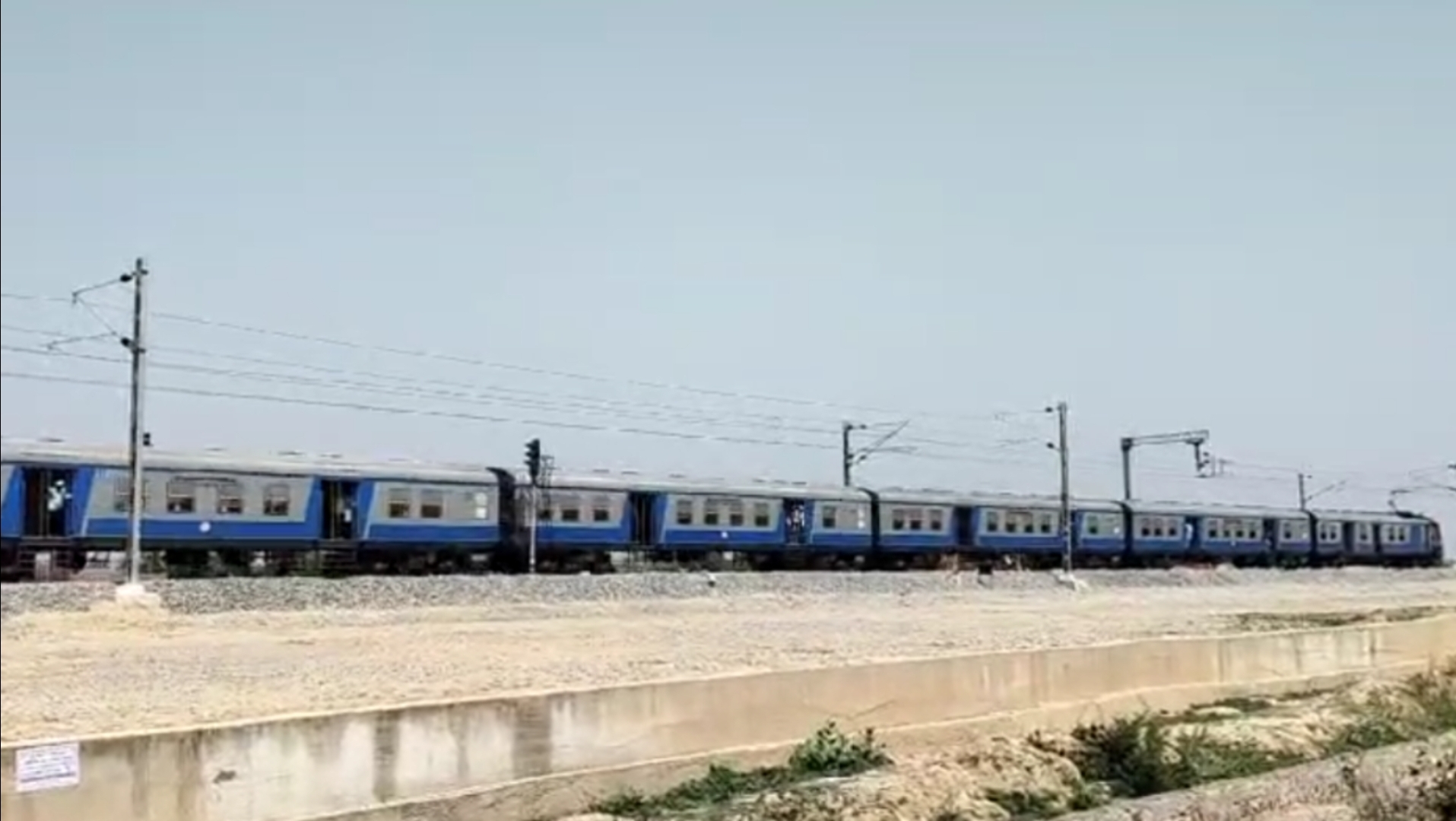Gwalior Jaura MEMU train