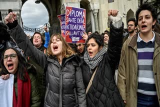 protests erupt in Istanbul after Mayor Ekrem Imamoglu arrest rival of Turkiye President Erdogan