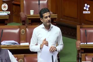 ಶಾಸಕ ರಿಜ್ವಾನ್ ಅರ್ಷದ್,MLA Rizwan Arshad, ಕರ್ನಾಟಕ ಬಜೆಟ್, ವಿಧಾನಸಭೆ ಕಲಾಪ, ಹಲಾಲ್ ಬಜೆಟ್
