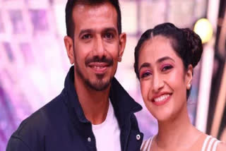 Yuzvendra Chahal and Dhanshree