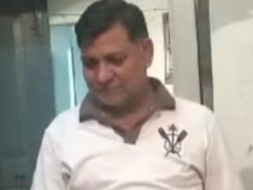The accused teacher Rajnish Kumar.