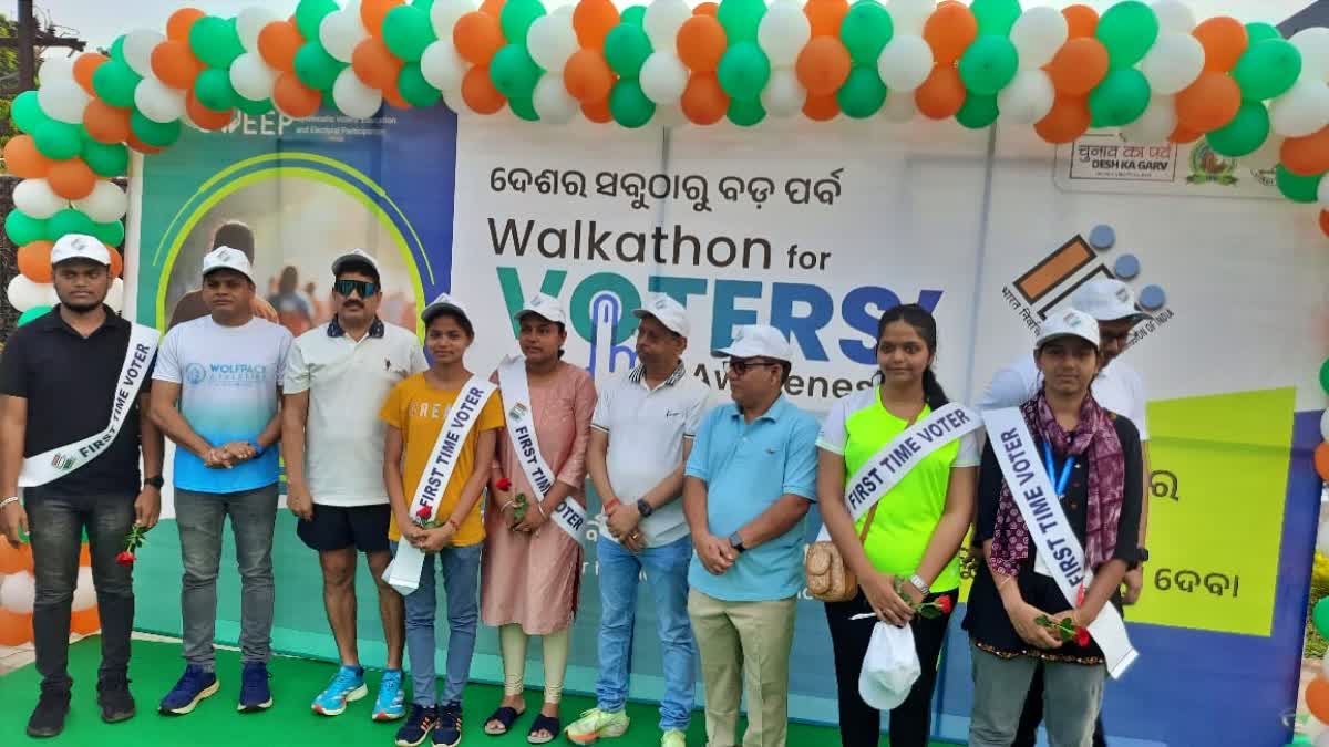 Walkathon for voters