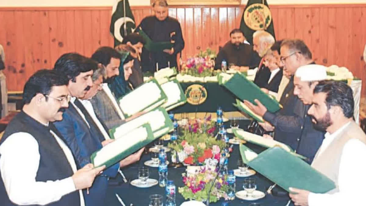 CABINET TOOK OATH IN BALOCHISTAN