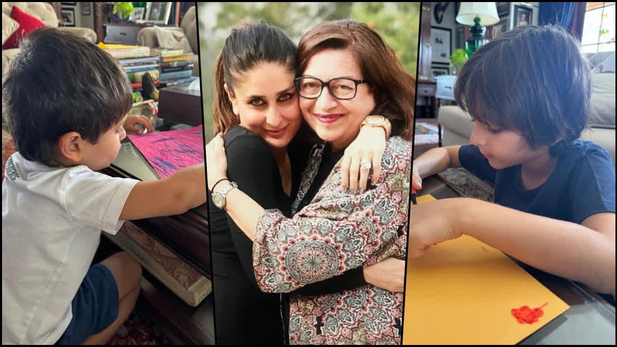 Kareena Kapoor's IG Post Melts Hearts as Taimur, Jeh Surprises Granny Babita with Handwritten Notes