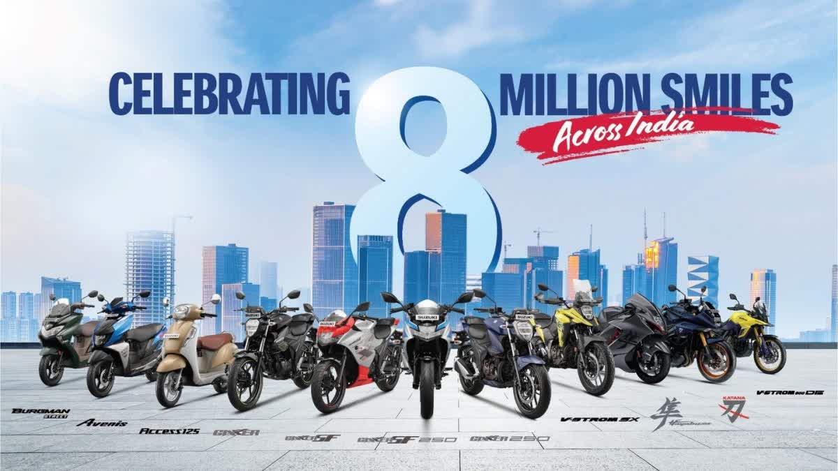 Suzuki Motorcycle 8 Million Production