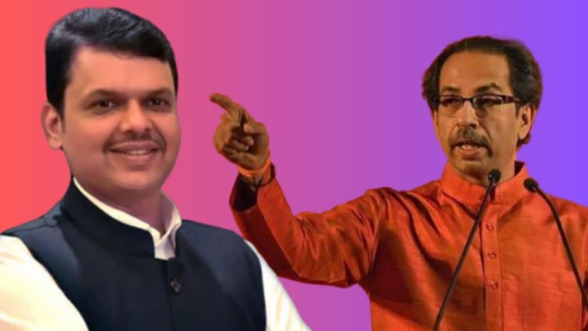 Uddhav Thackeray On  Devendra Fadnavis