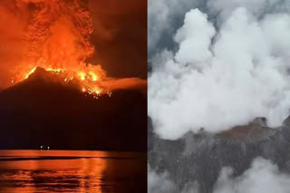 Ash clouds coming out from Indonesian volcano, more than 2,100 people evacuated, see photos