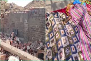 Two people were killed when a wall collapsed in Asarwa area of Ahmedabad