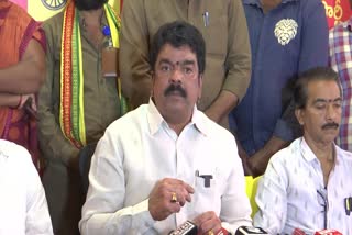 TDP leader Bonda Uma Fires On Police