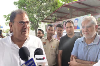 Abhay Chautala Met Leelaram Gurjar