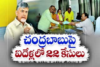 Chandrababu Election Nomination in  Kuppam