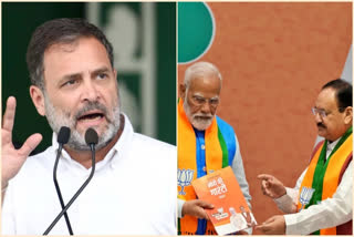 No Mention of Congress in BJP Poll Manifesto, Congress Manifesto Refers BJP at Least 55 Times